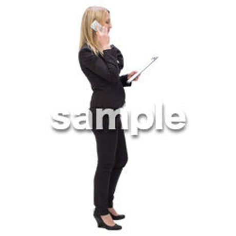 Cutout People　ビジネス　AA_213