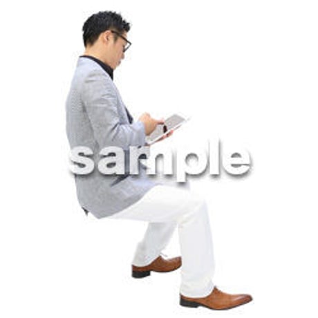 Cutout People　ビジネス-日本人　EE_498