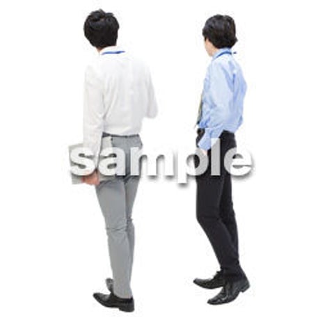 Cutout People　ビジネス-日本人　EE_034