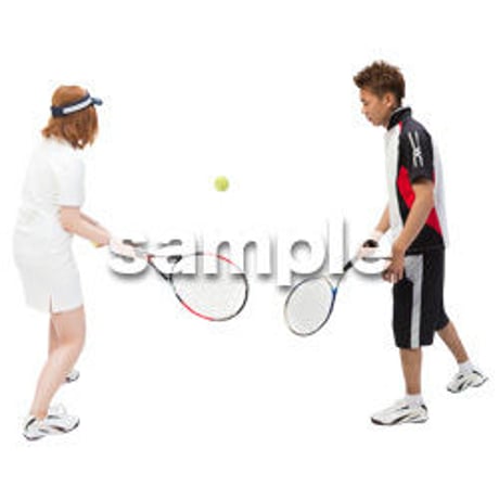 Cutout People　スポーツ　CC_238