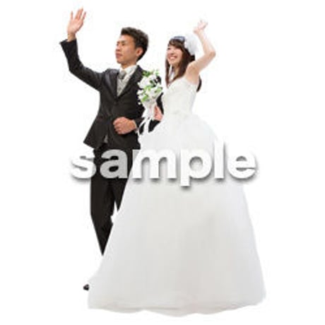 Cutout People　ウェディング　DD_019