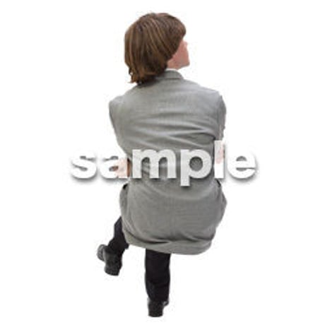 Cutout People　ビジネス　AA_420