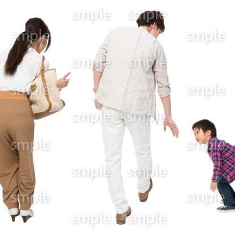 Cutout People　ファミリー　GG_160
