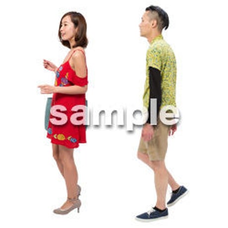Cutout People　ショッピング　JJ_098