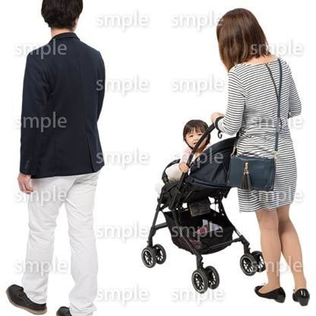 Cutout People　ファミリー　GG_134