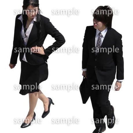 Cutout People　鳥瞰　人物　FF_112