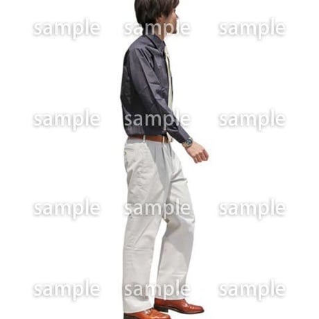 人物切抜き素材　ベーシックファッション編　P_403