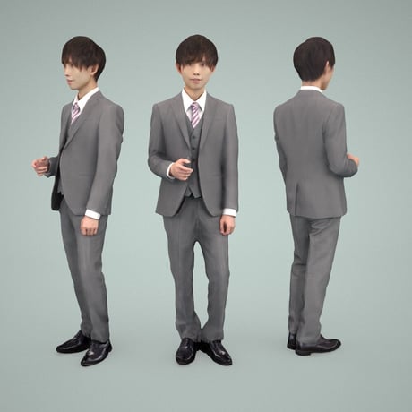 3D人物素材  [Posed]  031_Toru
