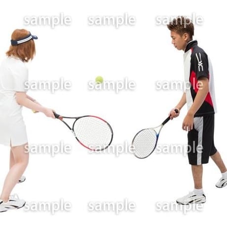 Cutout People　スポーツ　CC_238