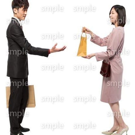 Cutout People　ショッピング　JJ_118