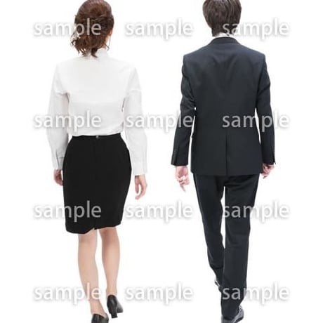 Cutout People　ビジネス-日本人　EE_015