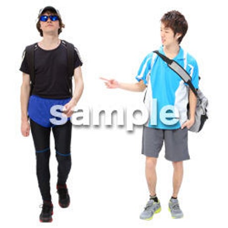 Cutout People　スポーツ　CC_106