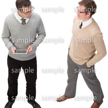 Cutout People　鳥瞰　人物　FF_012