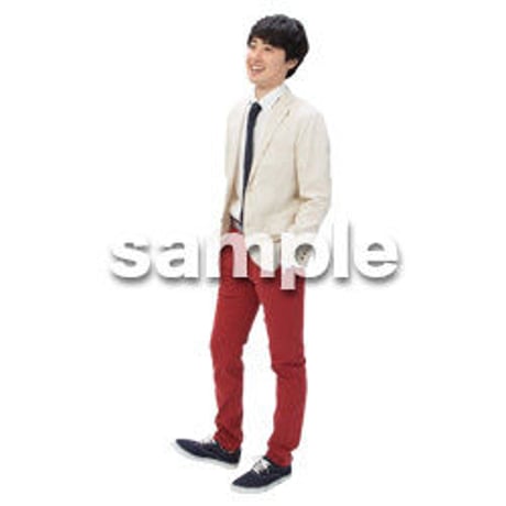 Cutout People　日本人カジュアル　BB_182