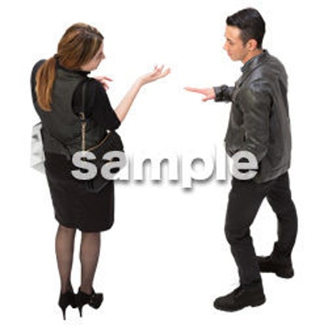 Cutout People　鳥瞰　人物　FF_059