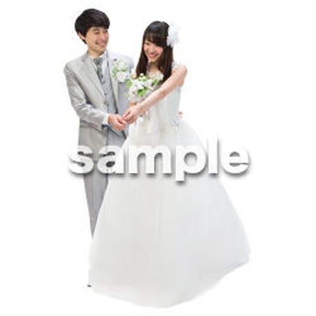 Cutout People　ウェディング　DD_004