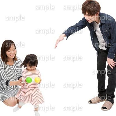 Cutout People　ファミリー　II_262