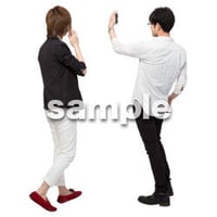 Cutout People　男性ペア　JJ_409