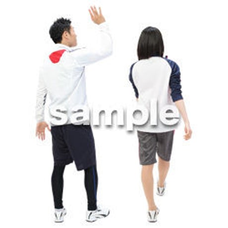 Cutout People　スポーツ　CC_065