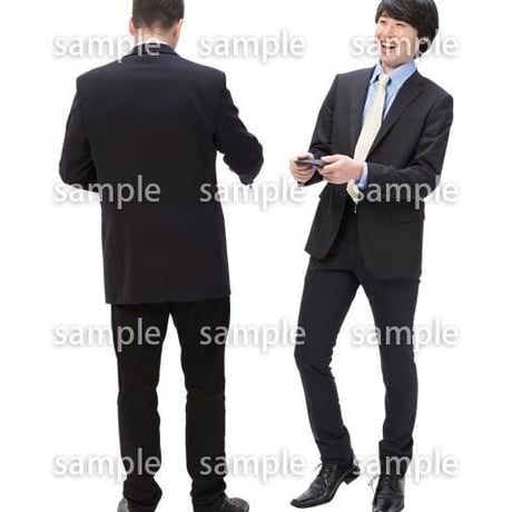 Cutout People　ビジネス　AA_015