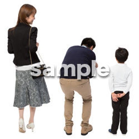 Cutout People　ファミリー　GG_030