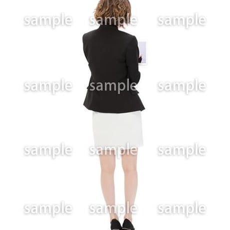 Cutout People　ビジネス　AA_345