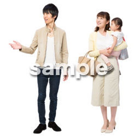 Cutout People　ファミリー　GG_116