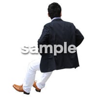 人物切抜き素材　アーバン・ショッピング編　M_477