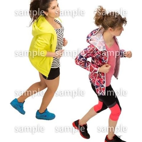 Cutout People　スポーツ 鳥瞰　CC_328