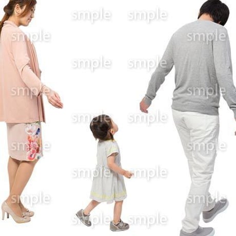 Cutout People　ファミリー　GG_059