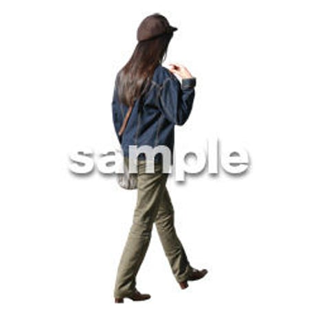 人物切抜き素材　男性女性編　A_274