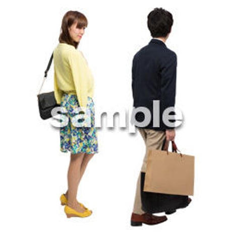 Cutout People　ショッピング　JJ_024