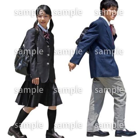 人物切抜き素材　キッズ・スクール編　O_362