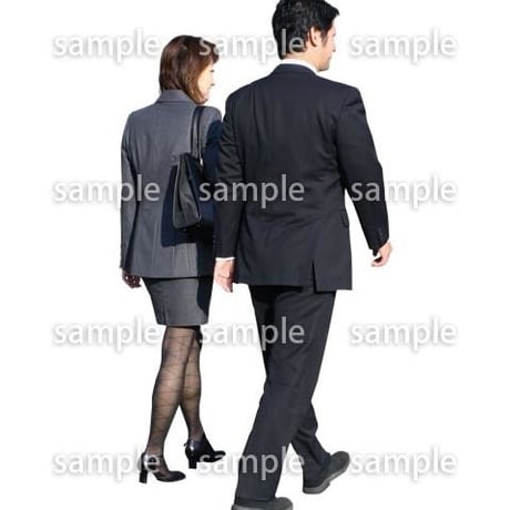 人物切抜き素材　男性女性編　A_063