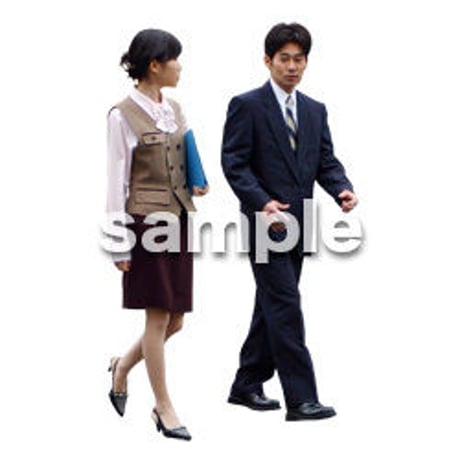 人物切抜き素材　男性女性編　A_051