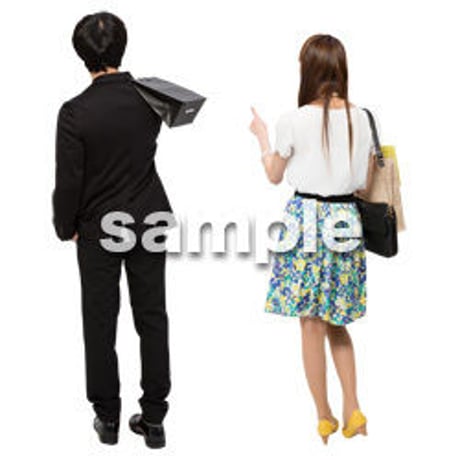 Cutout People　ショッピング　JJ_160