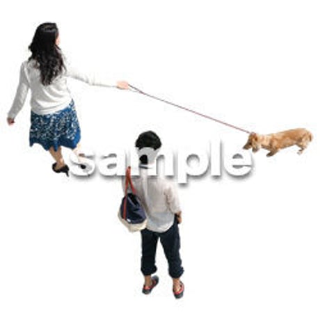 Cutout People　鳥瞰　人物　FF_170