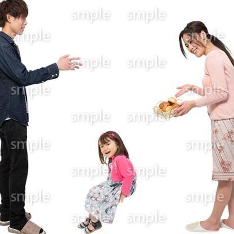 Cutout People　ファミリー　II_198