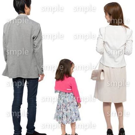 Cutout People　ファミリー　GG_045