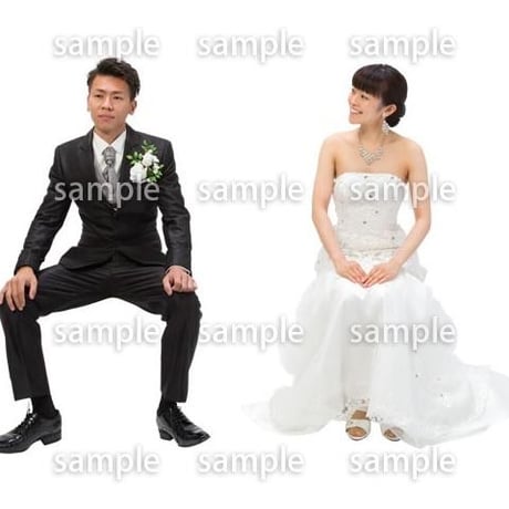 Cutout People　ウェディング　DD_042
