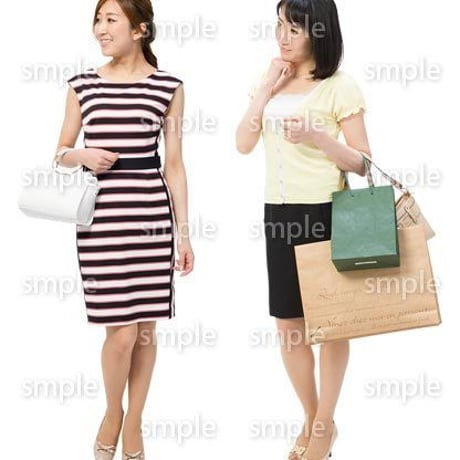 Cutout People　女性ペア　JJ_316