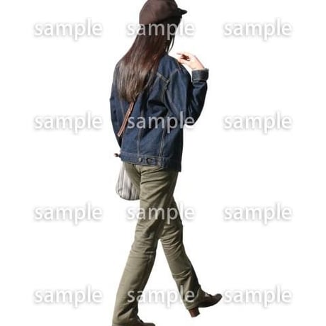 人物切抜き素材　男性女性編　A_274