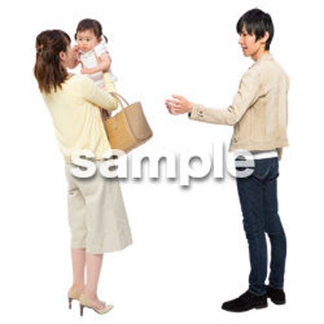 Cutout People　ファミリー　GG_119