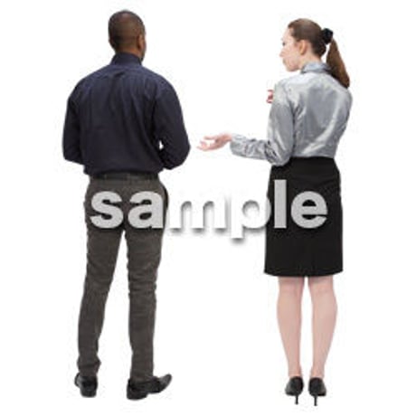 Cutout People　ビジネス　AA_030