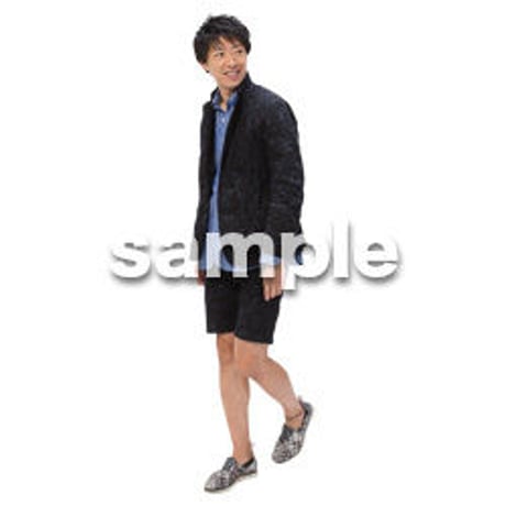 Cutout People　日本人カジュアル　BB_207