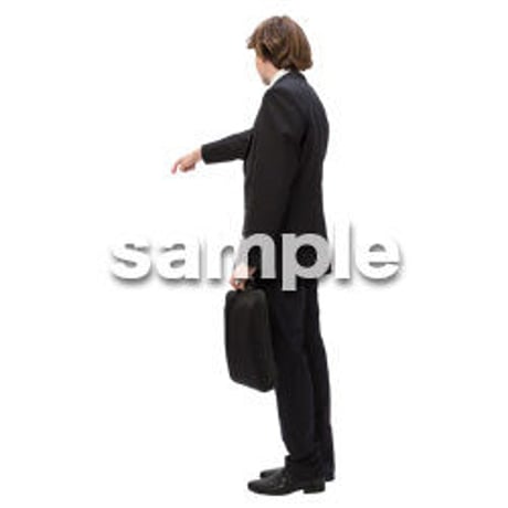 Cutout People　ビジネス　AA_080