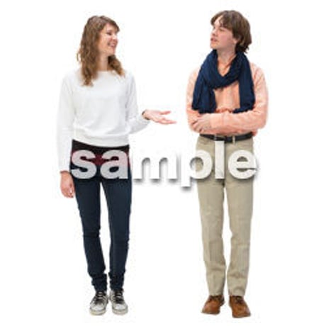 Cutout People　カジュアル　BB_021