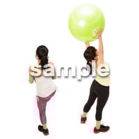 Cutout People　スポーツ 鳥瞰　CC_359