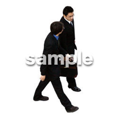 人物切抜き素材　男性女性編　A_165