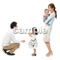 Cutout People　4人ファミリー　GG_453